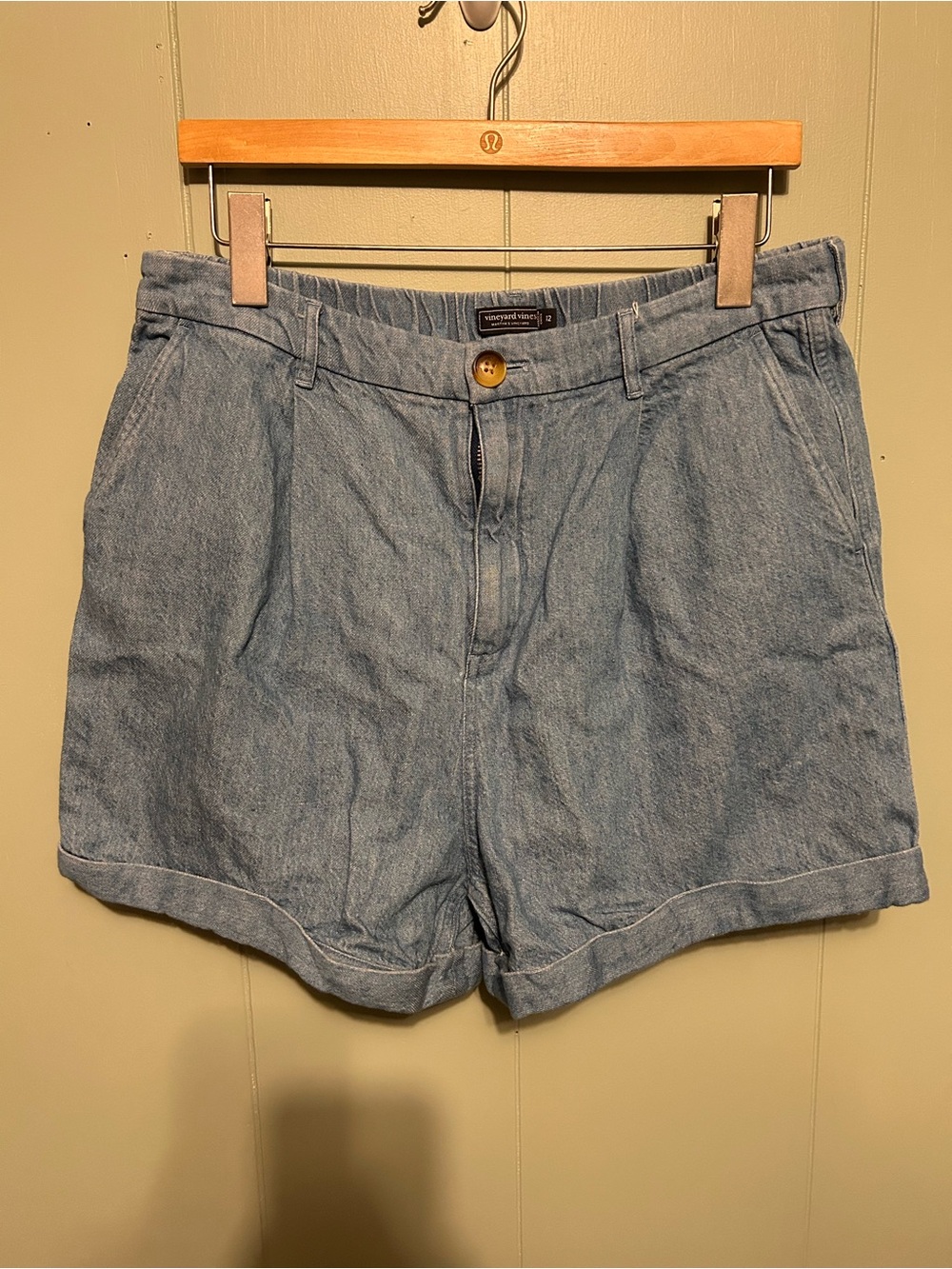 Vineyard Vines Light Blue Denim Shorts